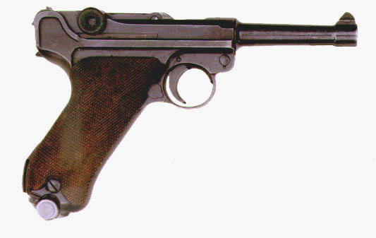 Recrutement Pistolet Luger Parabellum P08 9mm 8 coups